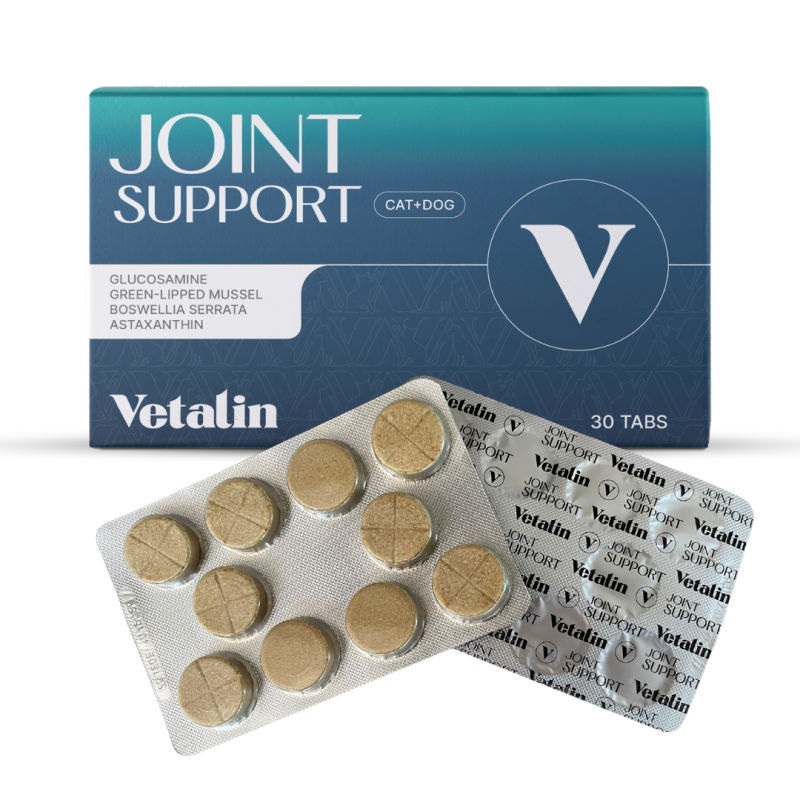 vetalin joint support glucosamine groenlipmossel honden en katten